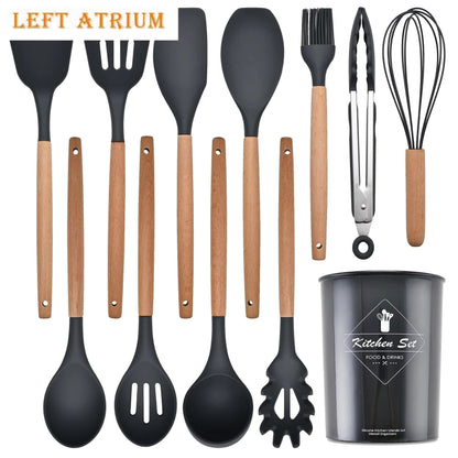 Premium Silicone Kitchen Utensil Set